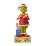 Grinch with heart figurine
