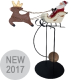 Santa in sleigh pendulum