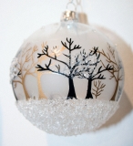 Winter Forest Christmas bauble