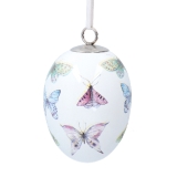 Ceramic egg/butterfly design