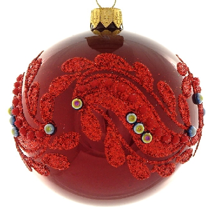 cherry-red-baubles-with-red-gliter-irid-dot-dec-80mm