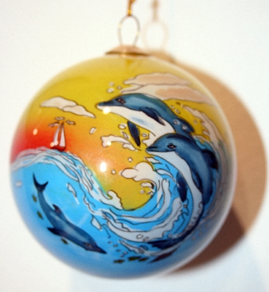 dolphins-bauble
