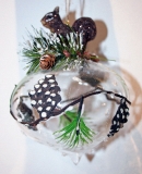 Enchanted Forest squirrel Christmas decoration