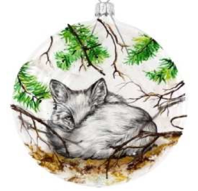 flattened-glass-bauble-with-fox