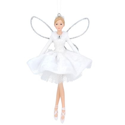gisela-graham-12cm-white-velvet-resin-fairy-ballerina-decoration