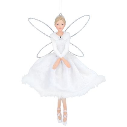 gisela-graham-fairy-white-fabric-and-resin-16-centimetre-fairy-princess-decoration