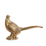 Gold coloured pheasant 36 cm