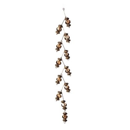 jewel-bead-hanging-orn-goldclear-17-cm