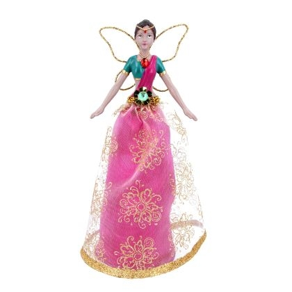 jewelled-resinpink-fabric-tree-top-fairy-small