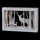 Landscape deer light box