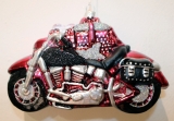 Motorcycle with gifts