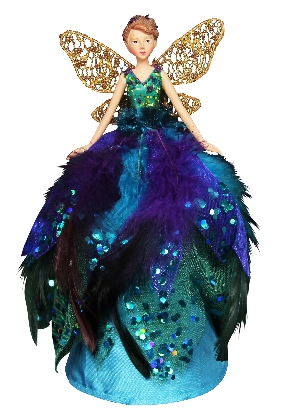 peacock-angel-fairy-christmas-tree-topper-decoration-18-cms-by-gisela-graham