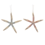 Pearl starfish orn
