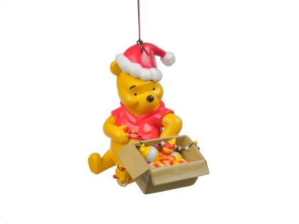 pooh-present-resin-ornament