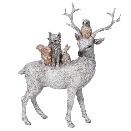 resin-standing-stag-w-animals