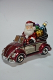 Santa in convertible